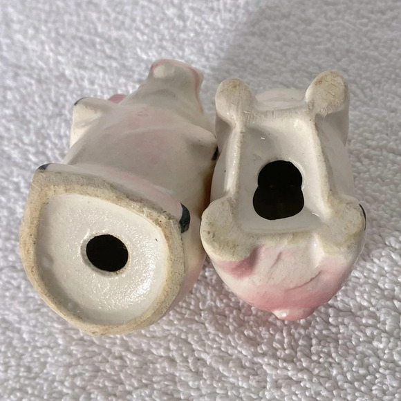 Vintage Ceramic Pigs Salt & Pepper Shakers - Picture 8 of 10